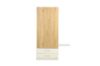 Picture of PARKER 2 DRW 2 DR Wardrobe (Natural Oak and White)