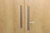 Picture of PARKER 2 DRW 2 DR Wardrobe *Natural Oak and White
