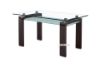 Picture of HORIZON 150 Glass Dining Table (Chocolate)