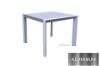 Picture of CARDIFF 90 Aluminum Square Dining Table (White and Grey)