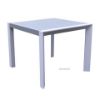 Picture of CARDIFF 90 5PC Aluminum Square Dining Set (White and Grey)
