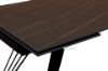 Picture of RANGER 160-240 Extension Ceramic Marble Dining Table (Matt Golden Black)