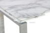 Picture of FREYA 140-200 Extension Dining Table *White Marble Finishing