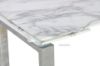 Picture of FREYA 140-200 Extension Dining Table (White Marble Finishing)