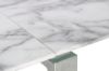 Picture of FREYA 140-200 Extension Dining Table (White Marble Finishing)