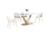 Picture of LANCER 180 Ceramic Marble Dining Table