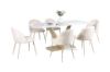 Picture of LANCER 180 Ceramic Marble Dining Table