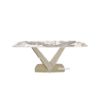 Picture of LANCER 7PC 180 Ceramic Marble Dining Set