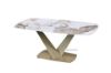 Picture of LANCER 7PC 180 Ceramic Marble Dining Set