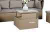 Picture of LAVAL Outdoor Lounge Modular Canopy Sofa Set with Adjustable Height Coffee Table