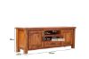 Picture of FOUNDATION 185 Medium Entertainment Unit (Rustic Pine)