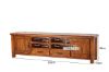 Picture of FOUNDATION 226 Large Entertainment Unit (Rustic Pine)