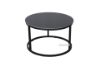 Picture of LOUISE Round Sintered Stone Nesting Coffee Table *Black and White