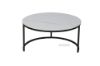 Picture of LOUISE Round Sintered Stone Nesting Coffee Table *Black and White