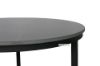 Picture of LOUISE Round Sintered Stone Nesting Coffee Table *Black and White