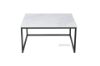 Picture of LOUISE Square Sintered Stone Nesting Coffee Table *Black and White