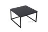 Picture of LOUISE Square Sintered Stone Nesting Coffee Table *Black and White