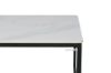 Picture of LOUISE Square Sintered Stone Nesting Coffee Table *Black and White