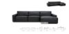 Picture of HAMMOND Sectional Sofa (Charcoal Black) - Facing Right