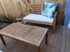 Picture of WATFORD 4PC Outdoor Sofa Set (Solid Acacia Wood)