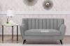 Picture of EVA 3+2+1 Velvet Sofa Range *Grey