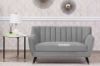 Picture of EVA 3+2+1 Velvet Sofa Range (Grey)