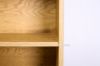 Picture of SAILOR 2-Door Bookshelf with Rattan (Oak Colour)