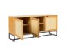 Picture of SAILOR 3 Door Sideboard with Rattan Design (Oak)