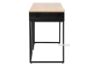 Picture of MASS 120 1 Drawer Office Desk (Oak and Black)