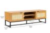 Picture of SAILOR 150 2 DOOR TV Unit with Rattan (Oak Colour)