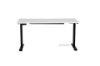 Picture of UP1 150/160/180 Height Adjustable Straight Standing Desk (White Top Black Base)