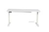 Picture of UP1 150/160/180 Height Adjustable Straight Standing Desk (White Top with White Base)
