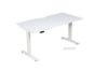 Picture of UP1 150/160/180 Height Adjustable Straight Standing Desk (White Top with White Base)