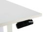 Picture of UP1  150/160/180 Height Adjustable Straight Desk (Oak Top White Base)