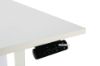 Picture of UP1  150/160/180 Height Adjustable Straight Desk (Oak Top White Base)