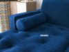 Picture of FAVERSHAM Velvet Fabric Sectional Sofa (Space Blue)