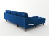Picture of FAVERSHAM Velvet Fabric Sectional Sofa (Space Blue)