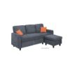 Picture of BOTKIN Fabric Reversible Sectional Sofa *Blue