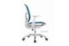 Picture of TURIAN Ergonomic Mesh Office Chair *White and Blue