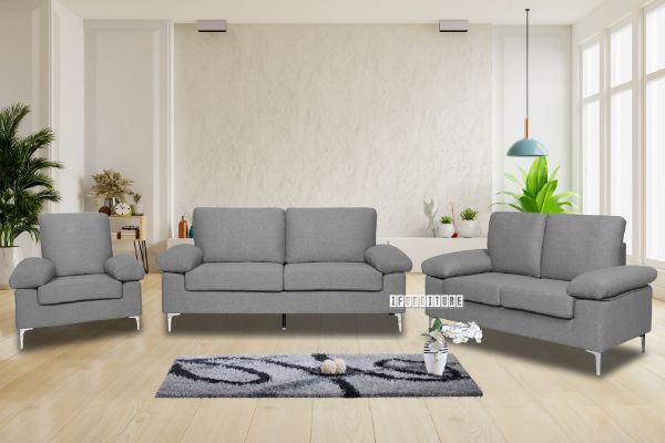 Picture of MARCO 3+2+1 Fabric Sofa Range (Grey)