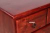 Picture of CANNINGTON Solid NZ Pine 5 DRW Tallboy (Wine Red Colour)