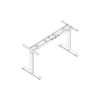 Picture of UP1 STRAIGHT Adjustable Height Desk Frame - 605-1245mm (White Frame)