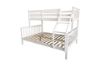 Picture of STARLET Single-Double Bunk Bed Frame (Solid Pine Wood)