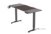 Picture of MATRIX 140 Height Adjustable Straight Desk with Jumbo Mouse Pad (Carbon Fiber Texture)