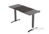 Picture of MATRIX 140 Height Adjustable Straight Desk with Jumbo Mouse Pad (Carbon Fiber Texture)