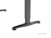 Picture of MATRIX 140 Height Adjustable Straight Desk with Jumbo Mouse Pad (Carbon Fiber Texture)