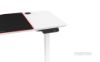 Picture of MATRIX 140 HEIGHT ADJUSTABLE STRAIGHT DESK With Jumbo Mouse Pad * White