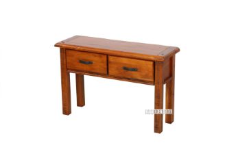 Picture of RIVERWOOD 120 2-Drawer Rustic Pine Hall Table