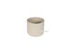 Picture of KASANDRA Plastic Marble Look Pot (Black/Khaki/Grey)