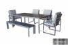 Picture of ALARNA ALUMINIUM FRAME Dining Set *Grey